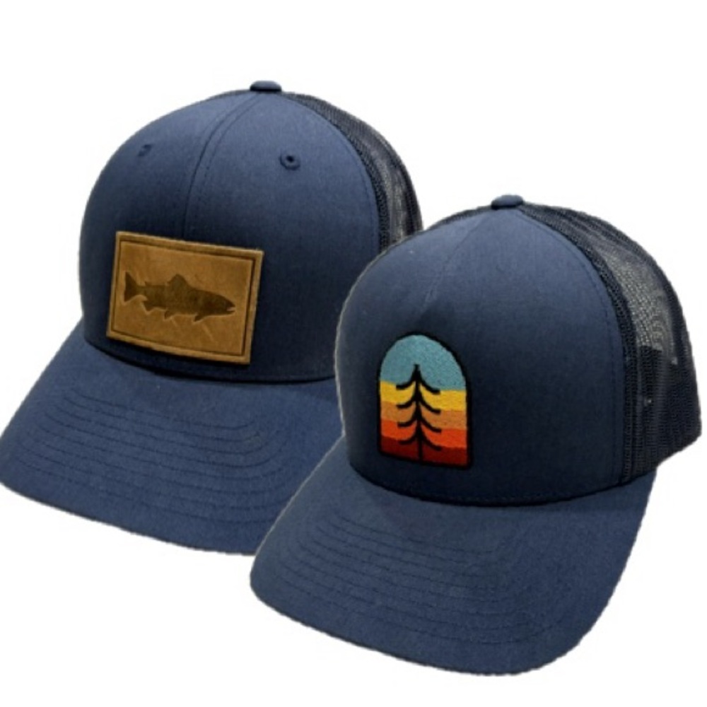 The Classics Yupoong Pacific Northwest Graphic Trucker Hat Bundle Hiking Fishing